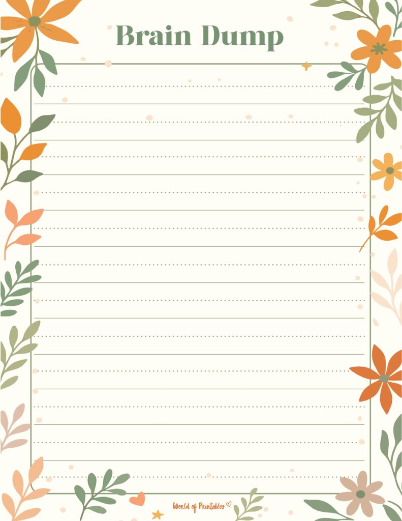Brain Dump Template-47
