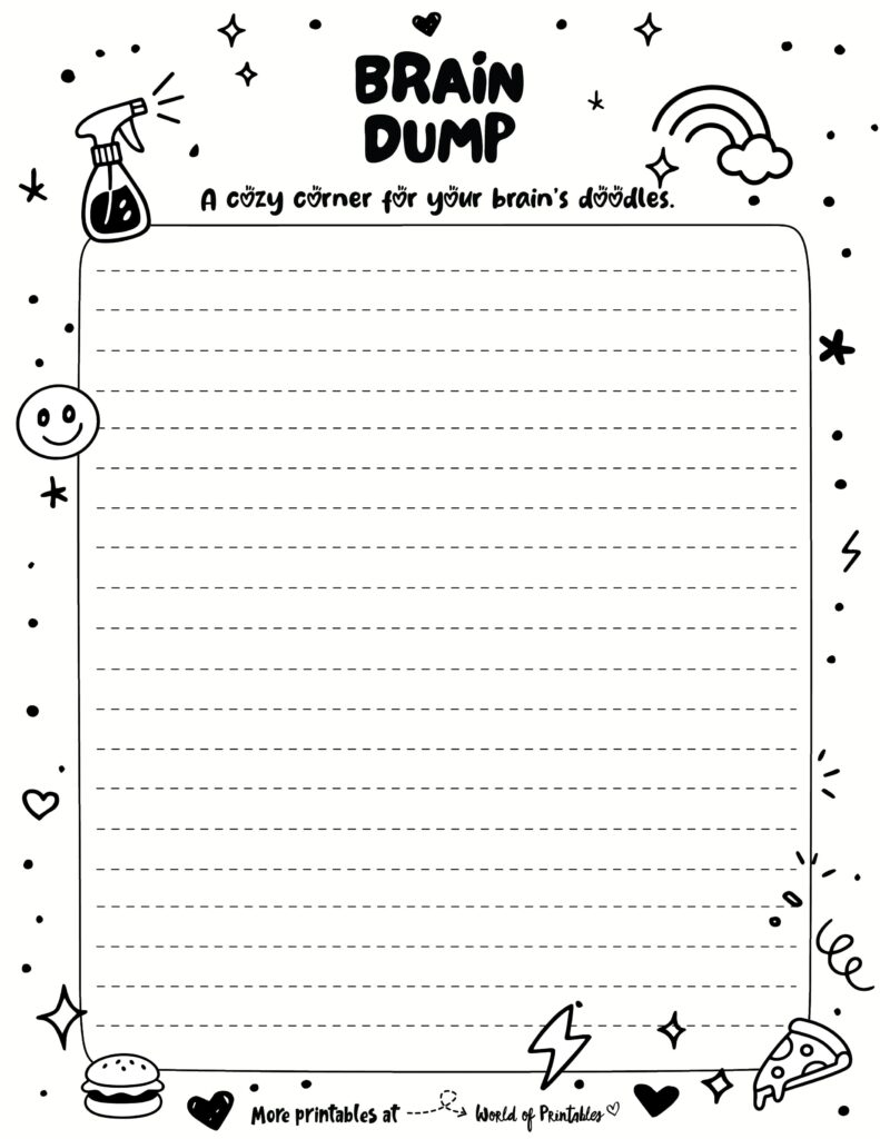 Brain Dump Template-58