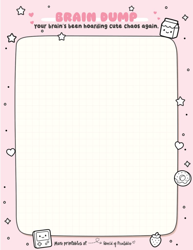 Brain Dump Template-69