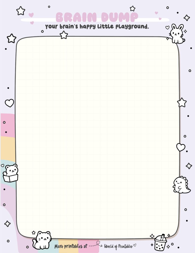 Brain Dump Template-71