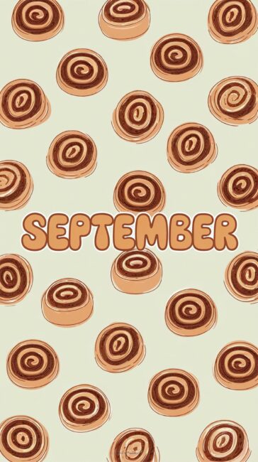 Cinnamon Bun September Wallpaper