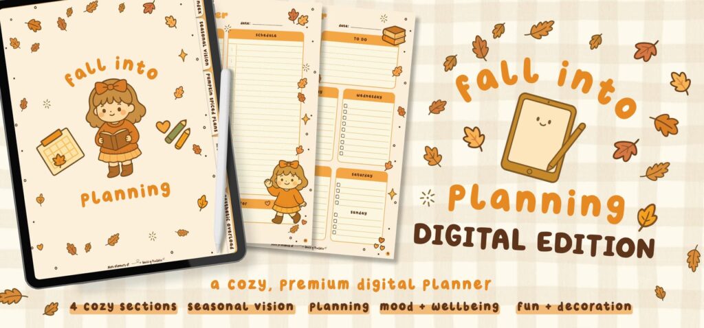 Fall Digital Planner