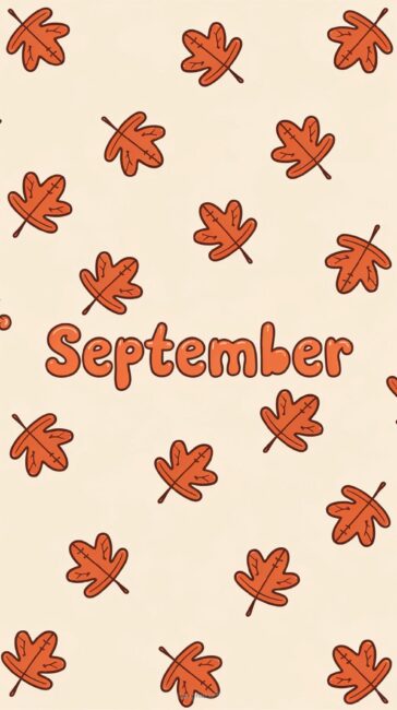 Fall Leaves September Wallpaper