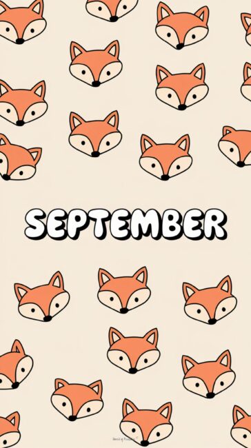 Fox September Wallpaper