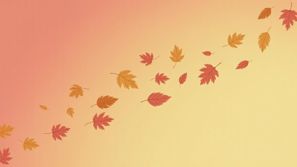 HD fall leaf background for desktop