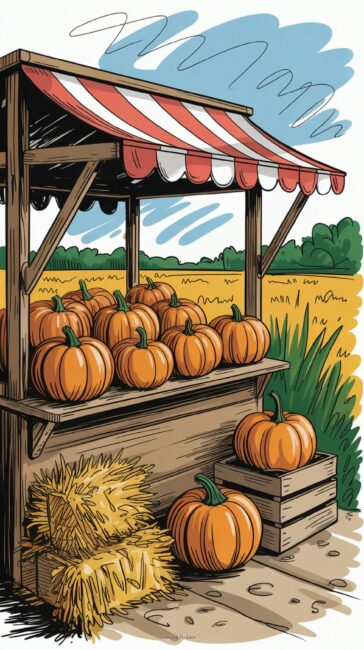 Market Stall free fall phone wallpapers