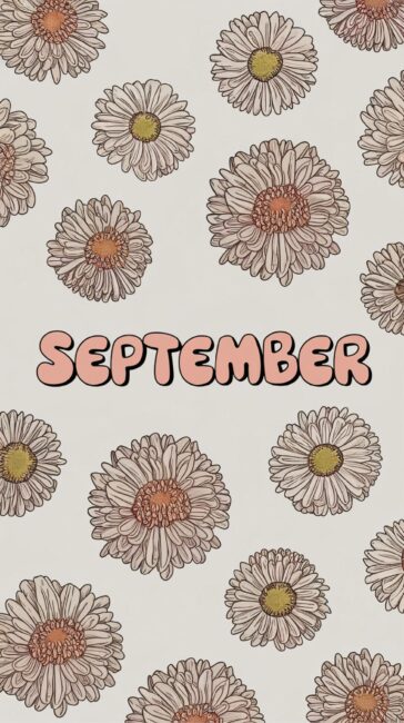 Pretty Flowers September Wallpaper