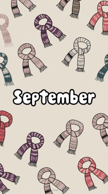 Scarf September Wallpaper