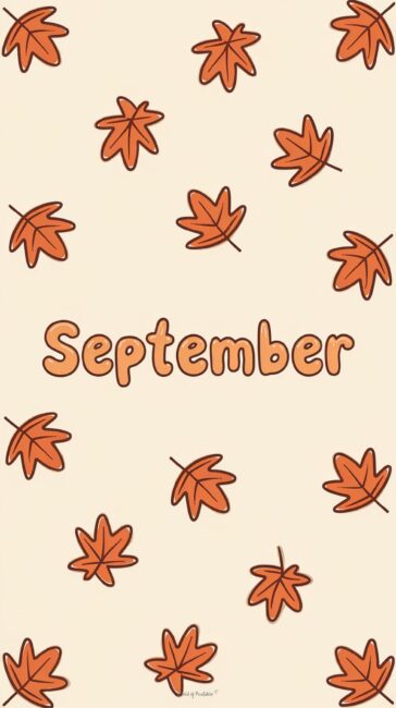 September Wallpaper for Phone