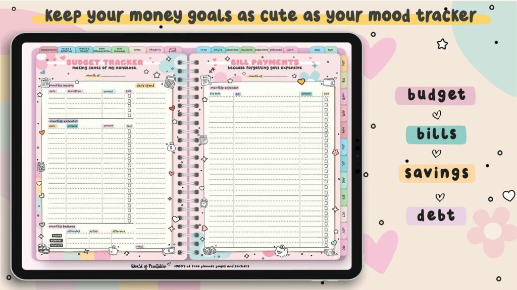 Shoshi Plans Budget Planner