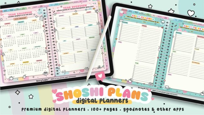 Shoshi Plans Digital Planner