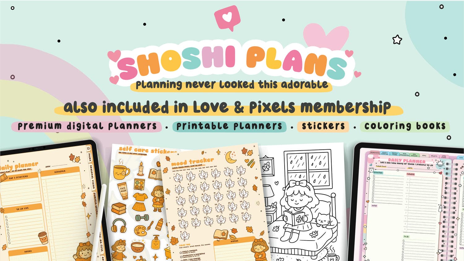 Shoshi Plans: The Ultimate 2026 Kawaii Digital Planner - World of ...