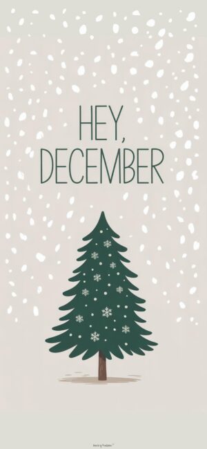 Hey-december-snow-pretty-december-iphone-wallpaper