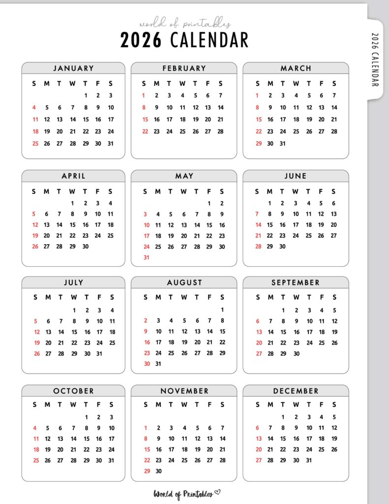 Printable 2026 Year Calendar-22