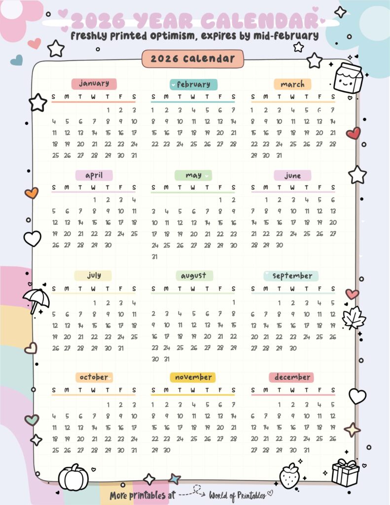 Printable 2026 Year Calendar-39