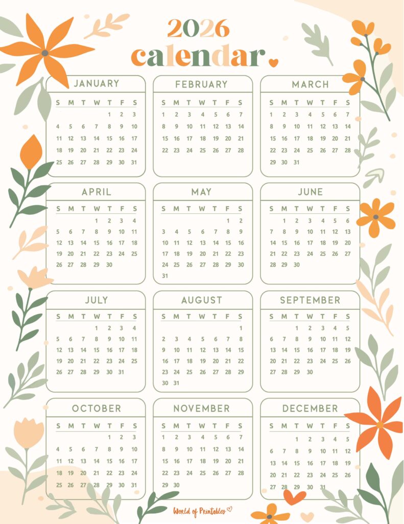 Printable 2026 Year Calendar-56