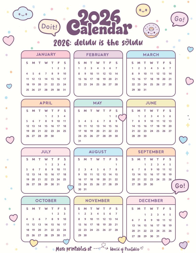 Printable 2026 Year Calendar-58
