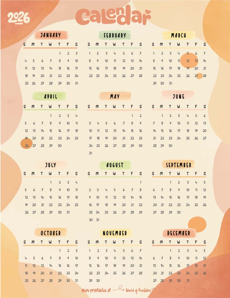 Printable 2026 Year Calendar-69