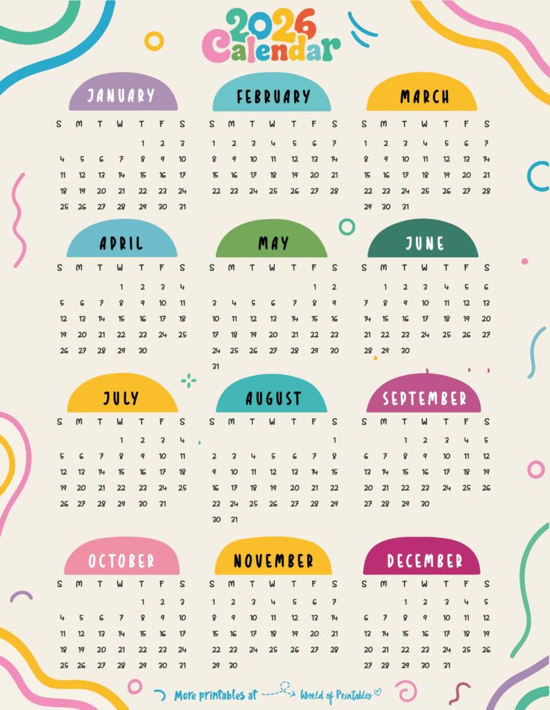 Printable 2026 Year Calendar-83