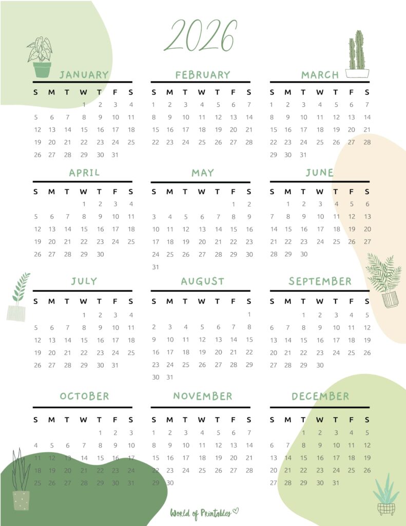 Printable 2026 Year Calendar-92