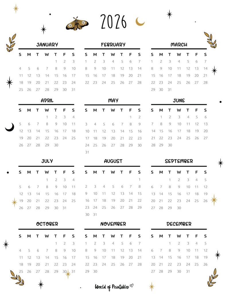 Printable 2026 Year Calendar-94