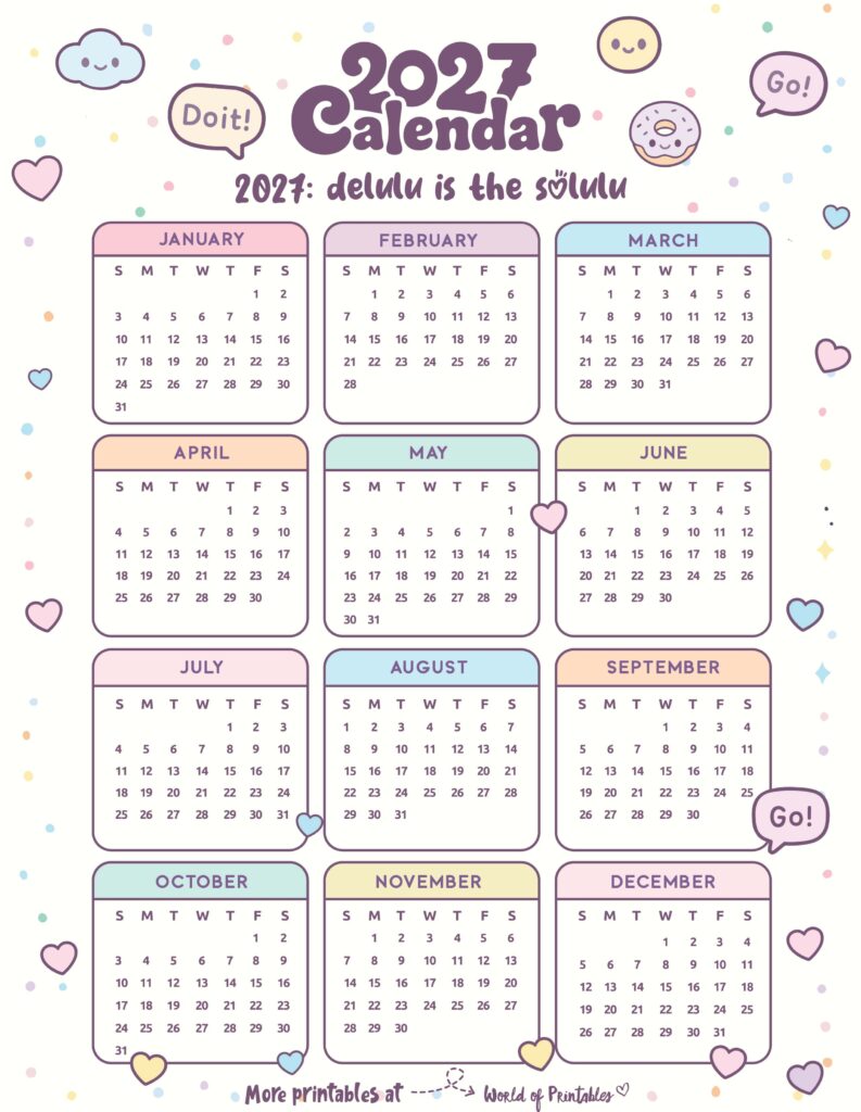 Printable 2027 Year Calendar-58