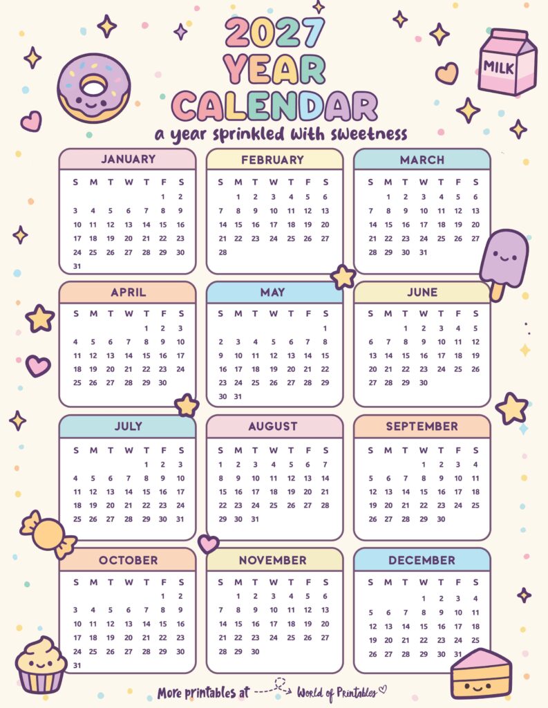 Printable 2027 Year Calendar-59