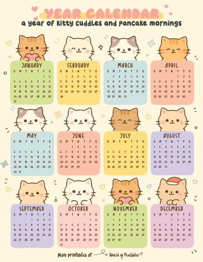 Printable 2027 Year Calendar-89