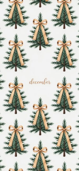 christmas-tree-pattern-modern-december-phone-wallpaper
