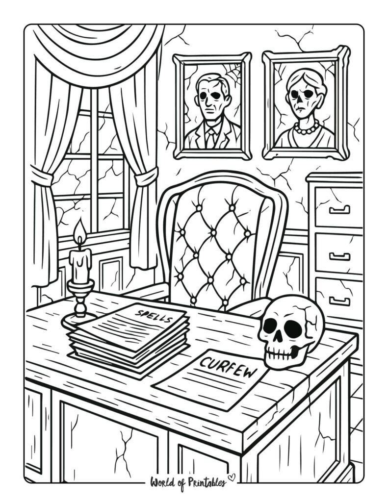 creepy-office-coloring-page