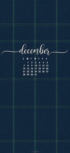 dark-blue-texture-december-phone-background-calendar