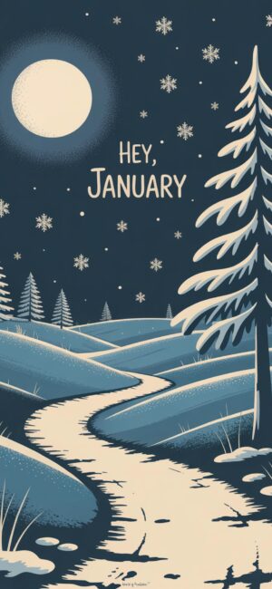 dark-forest-aesthetic-january-phone-wallpaper