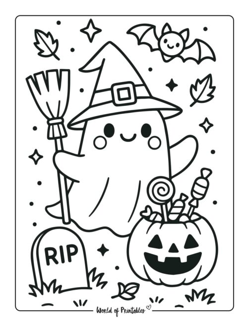 ghost-witch-trick-or-treat-halloween-coloring