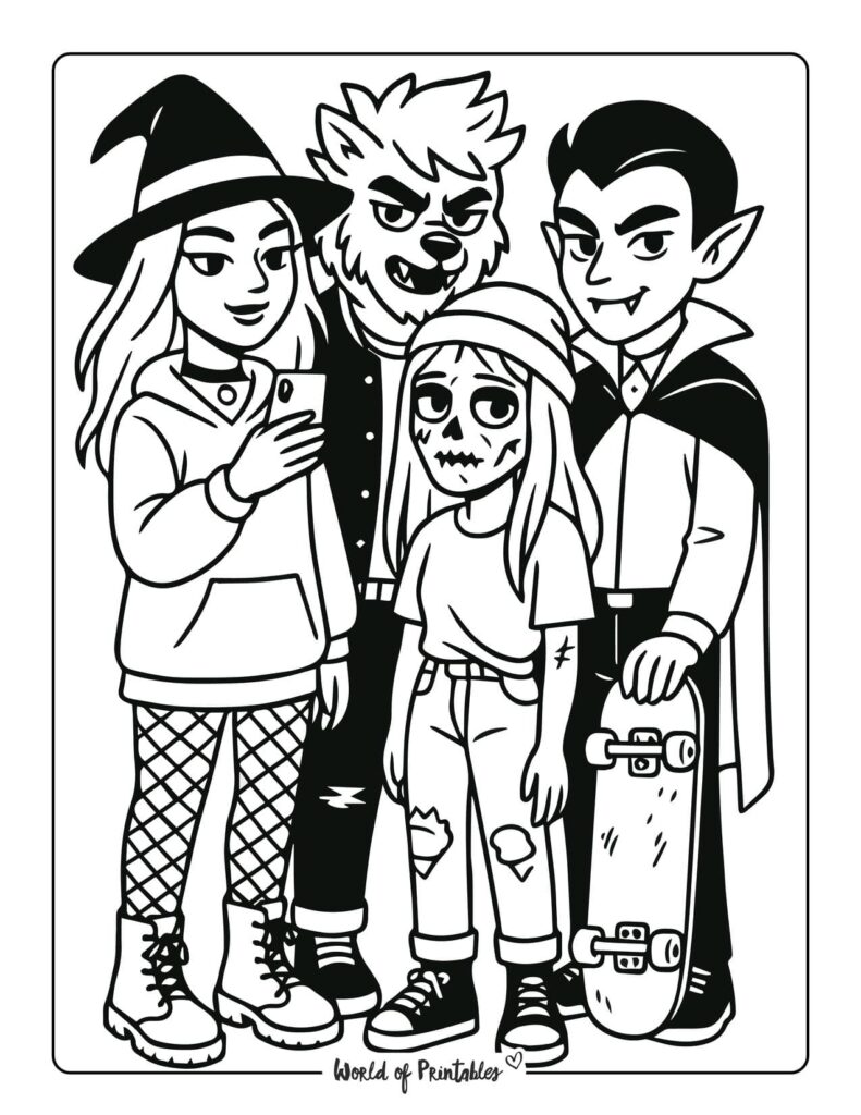 ghoul-gang-halloween-coloring-page
