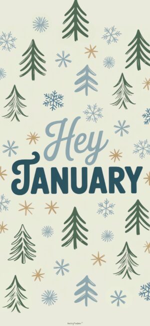 hey-january-cute-forest-phone-wallpaper