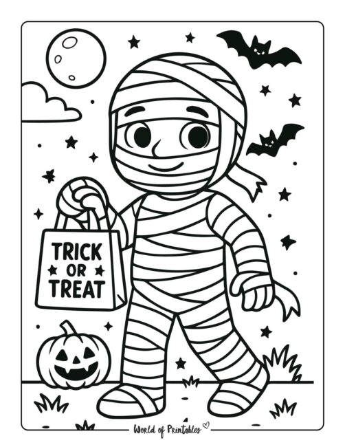 mummy-trick-or-treat-halloween-coloring-page
