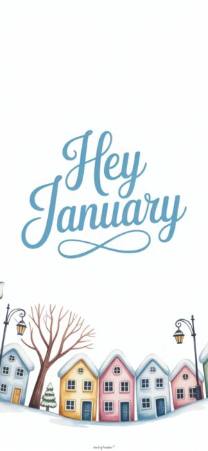 pastel-village-aesthetic-january-phone-wallpaper