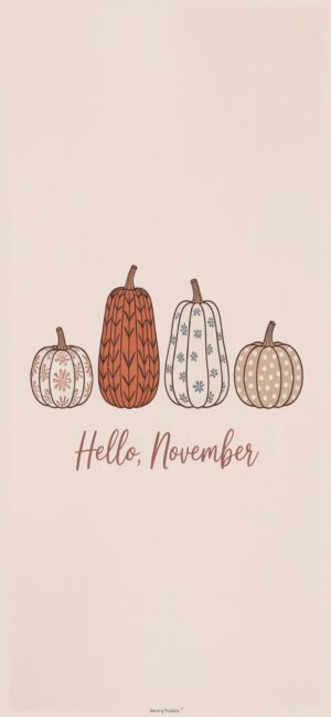pumpkin-november-minimalist-iphone-wallpaper
