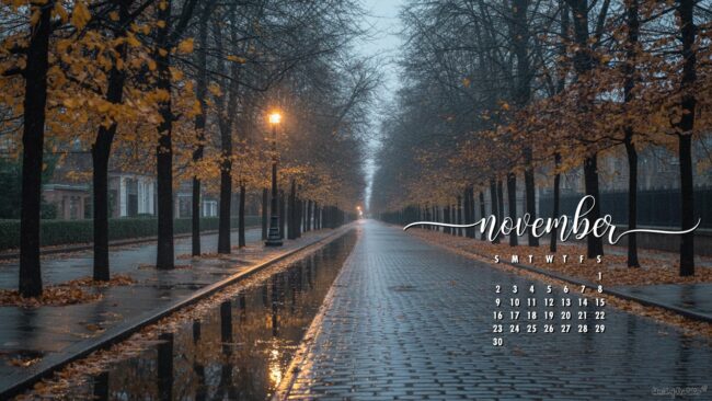 rainy-hd-november-2025-calendar-wallpaper-desktop