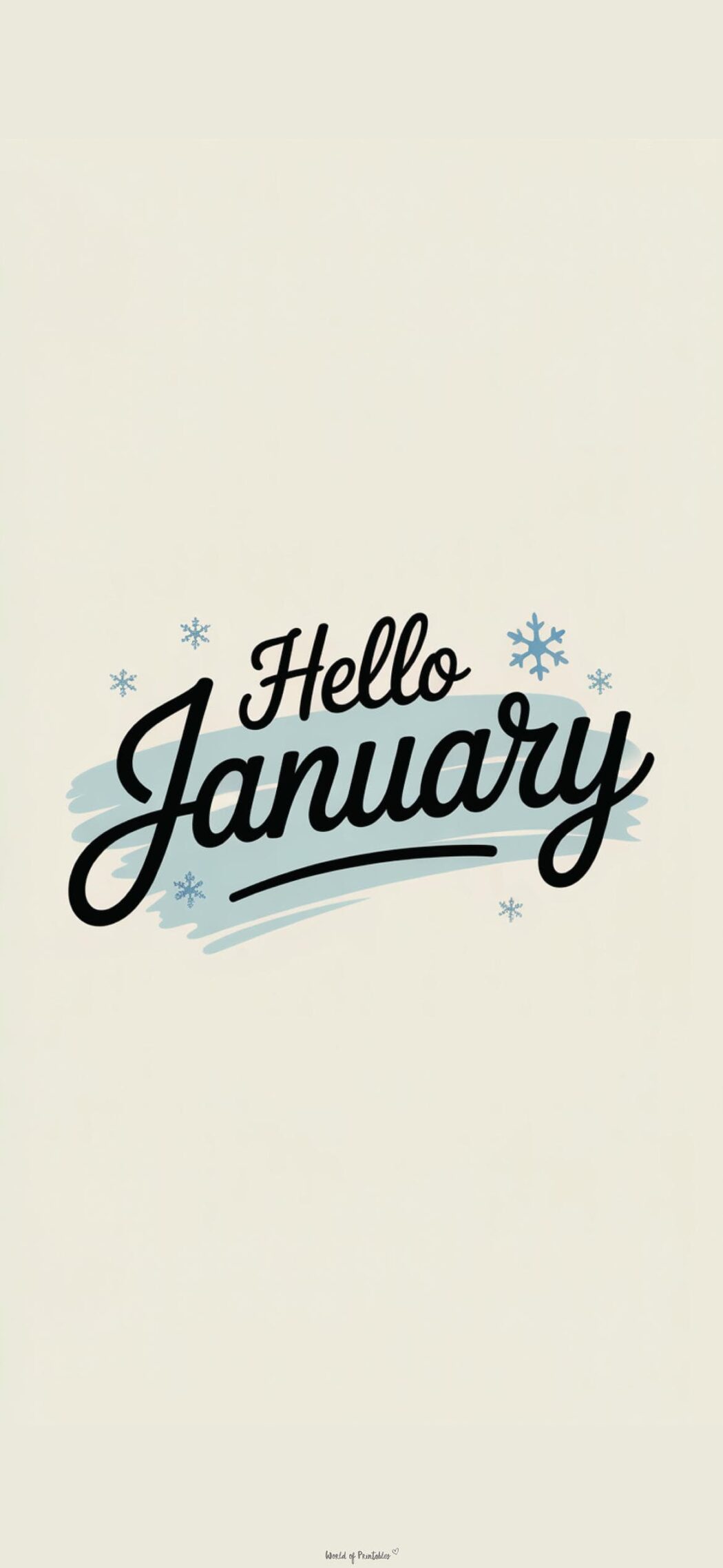 46 Free January Phone Wallpapers for iPhone and Android