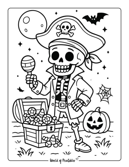 skeleton-pirate-with-treasure-halloween-coloring-page