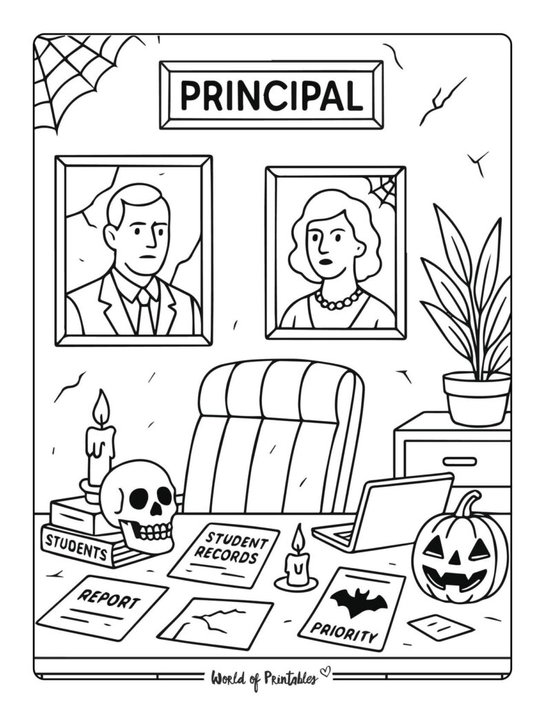 spooky-principals-office-coloring-page