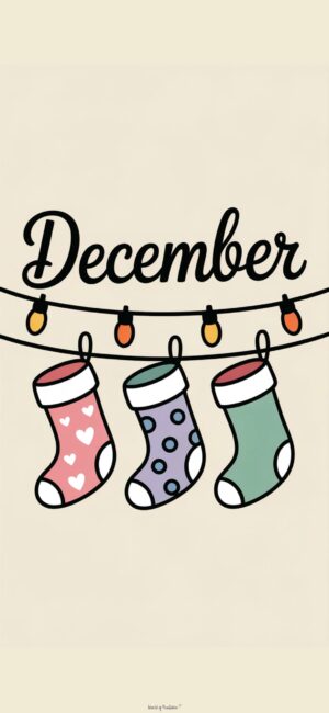 stockings-4k-december-phone-wallpaper
