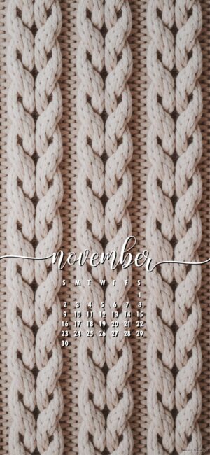 stylish-knit-november-calendar-phone-wallpaper