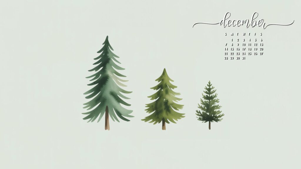 three-trees-cute-december-2025-calendar-desktop-wallpaper