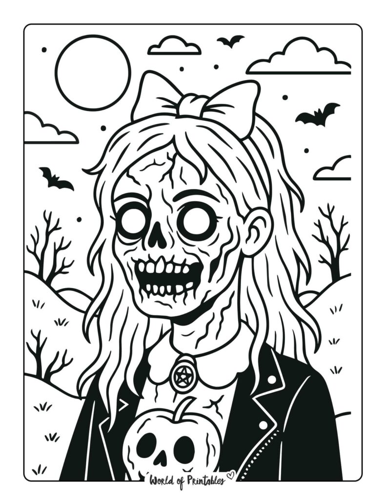 zombie-girl-coloring-page
