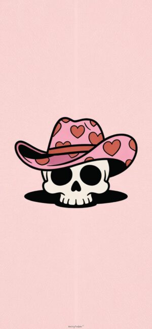 Cowboy Skull Halloween backgrounds for phone