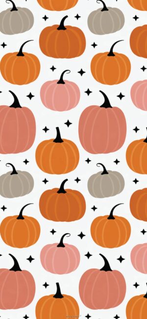 Pretty Pumpkin Halloween Wallpaper