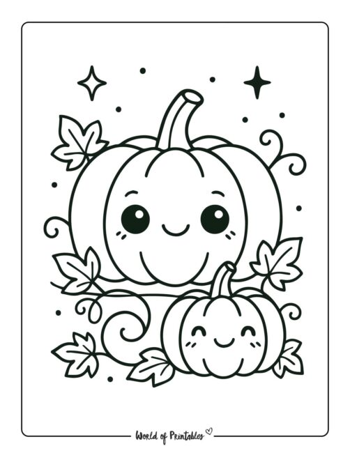 pumpkin coloring page pumpkin patch scene