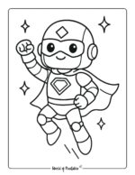 Free Robot Coloring Pages for Kids - World of Printables